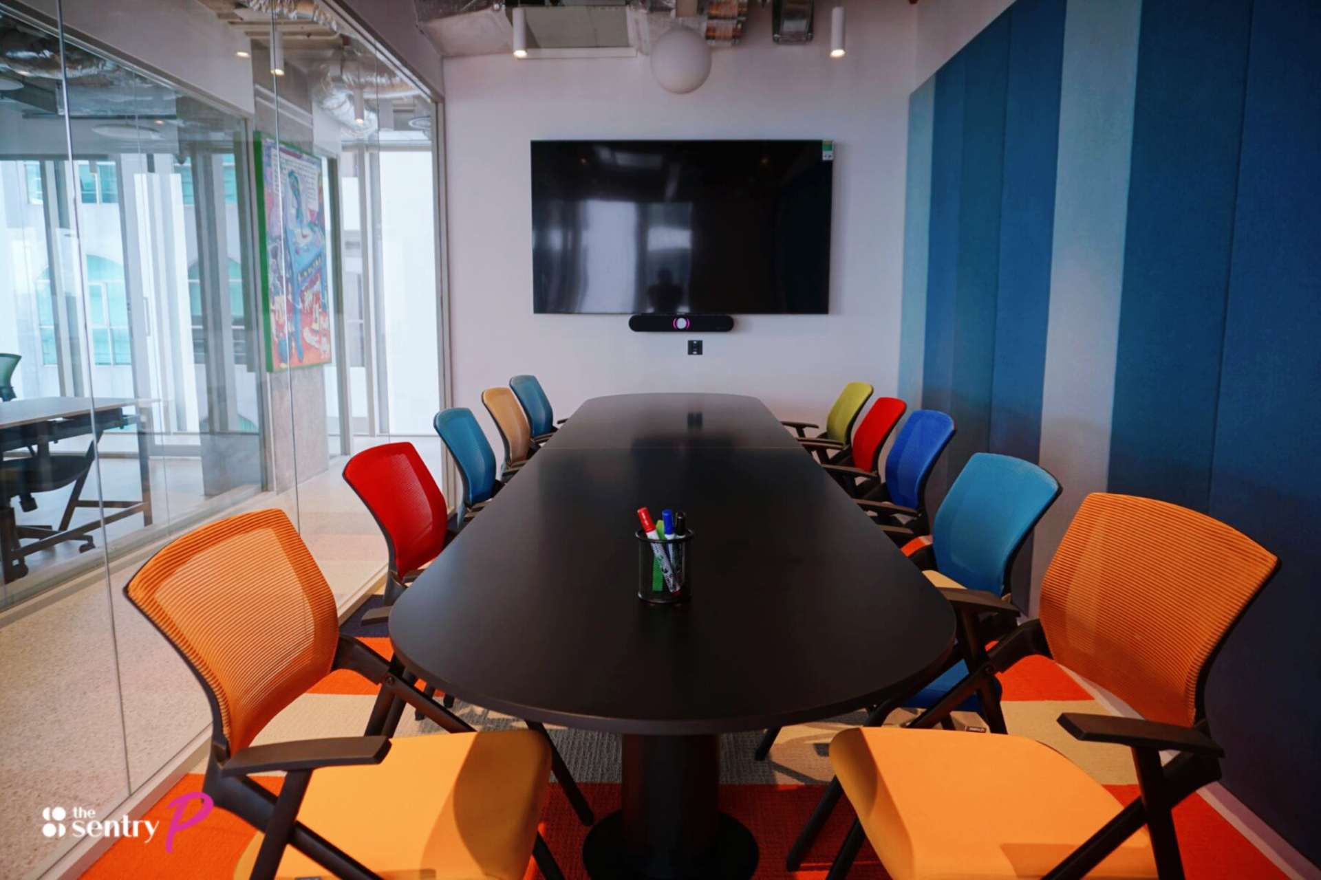 The Sentry P meeting room