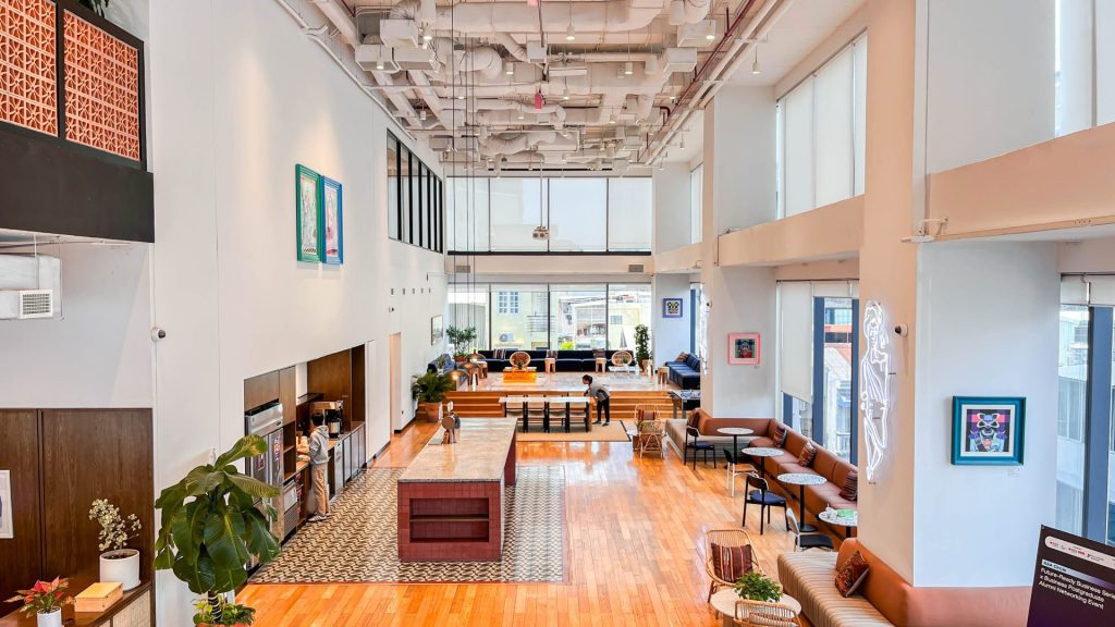 Easy access: A key feature of our District 1 event spaces.