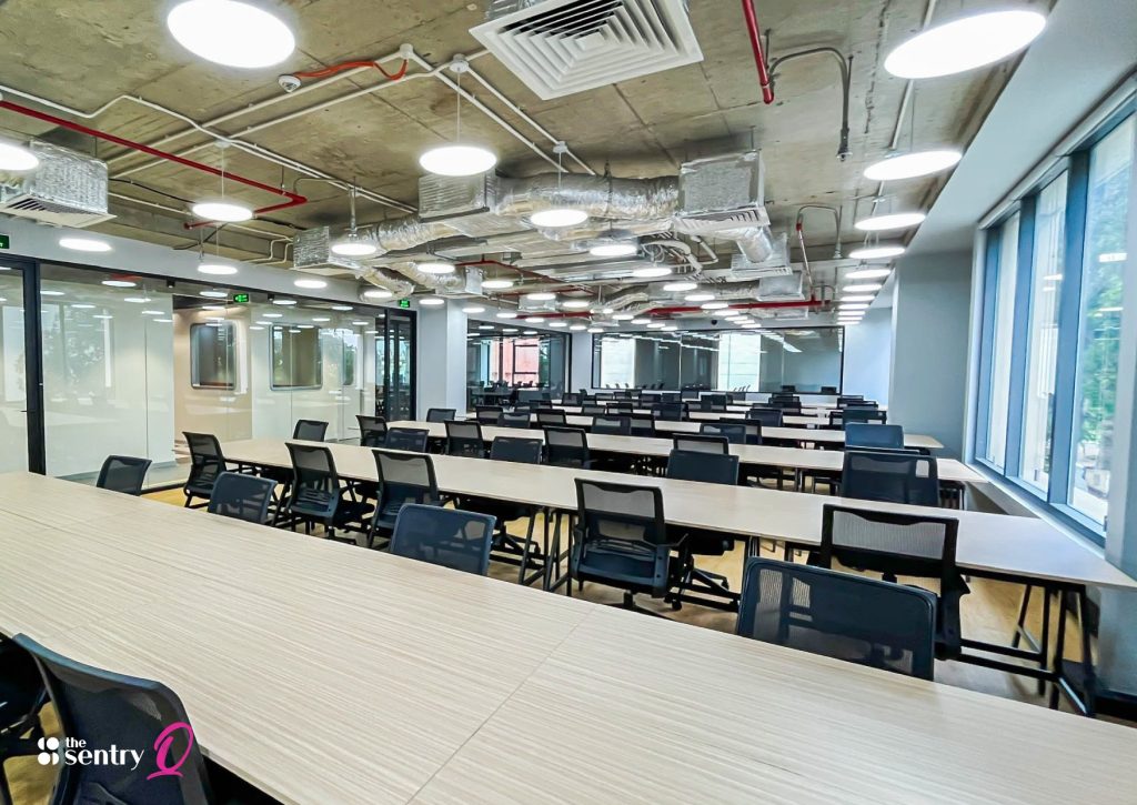 A stunning, fully-furnished premium office suite at The Sentry.