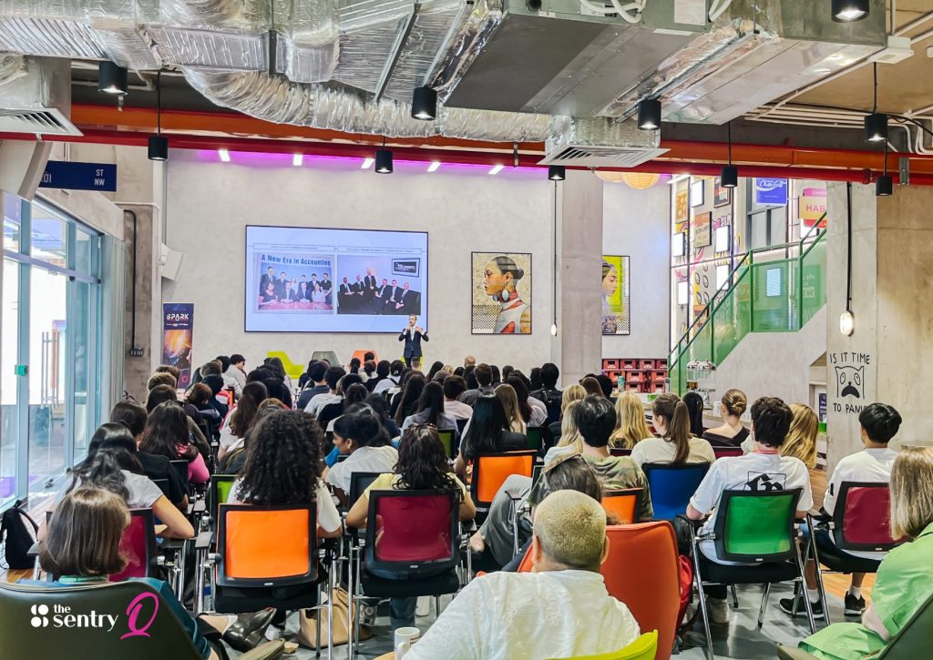 Communal event space at one of The Sentry's Ho Chi Minh City locations